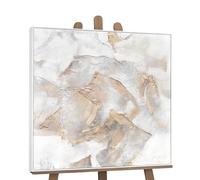 YS Tableau Mural Peint à la Main Pics de Montagne|Peinture sur Toile Modern pour la décoration intérieure Art Tableaux Peints à la Main| Peintures peintes à la Main DL015 (100х100cm)