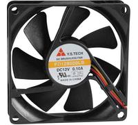 YS TECH FD128020LB(2F3) Ventilateur axial 12 V/DC 42.48 m³/h (L x l x H) 80 x 80 x 20 mm
