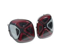 YSA ASF Feu Arrière Extérieur 1 Paire Pour Smart Pour Fortwo Pour Forfour 453 2015-2021 Feux Arrière De Voiture Avec Remplacement De Style Lifting De Lumière De Bienvenue(Smoky)