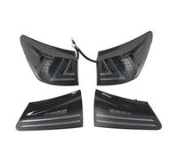 YSA ASF Feu Arrière Extérieur Lentille Fumée Feux Arrière Assemblage Feux Arrière Clignotants Adaptés Pour Lexus IS250 IS350 ISF 2006-2013 IP67 Étanche