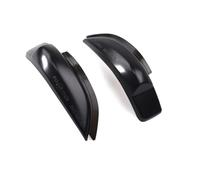 YSAASDS Clignotants Auto Pour Toyota Pour Yaris Pour Camry Pour Prius Pour Etios Lampe Rétroviseur Latéral LED Feux Clignotant Dynamiques Latéraux Ambrés Indicateur Direction(Noir)