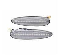 YSAASDS Feux Position Pour Maserati 4200 Coupé Spyder Pour Grand Pour Sport LED Clignotant Dynamique Feu De Position Latéral Indicateur(Crystal)