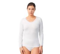 Ysabel Mora - Blouse Lingerie Manches Longues Confort et Style Supérieur avec Tissu Cotton Nature pour Douceur Maximale et Ajustement Ergonomique Parfait sans Marques sur la Peau