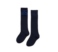 YSABEL MORA Chaussettes longues pompons marengo, bleu marine, 29-31