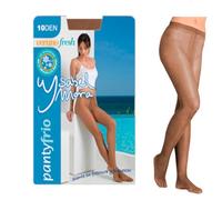 Ysabel Mora Culotte marron à bout invisible 10 deniers