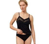 Ysabel Mora - Débardeur Bretelle Fine Col Tul Élégant et Sophistiqué pour Confort et Polyvalence, Met en Valeur Beauté et Confiance avec Style et Qualité