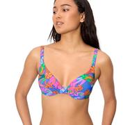 Ysabel Mora - Haut de Bikini imprimé Tropical avec Armatures et Rembourrage, Bretelles Larges réglables. À Assortir avec la Culotte de la Collection Palms pour Un Look Complet