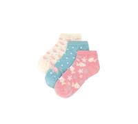 Ysabel Mora - Lot de 3 paires de chaussettes enfant imprimées, couleur mer