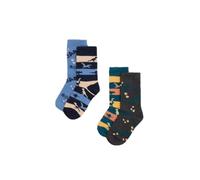 YSABEL MORA Lot de 4 chaussettes pour enfant imprimé dinosaures