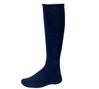 YSABEL Mora Lot de 6 paires de chaussettes enfant scolaires longues - Bleu - 12