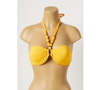 ysabel mora maillots de bain femme de couleur jaune 100B