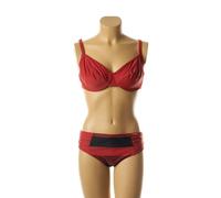 ysabel mora maillots de bain femme de couleur rouge 90D M