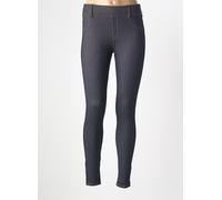 ysabel mora pantalons femme de couleur bleu