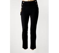 ysabel mora pantalons femme de couleur noir 38