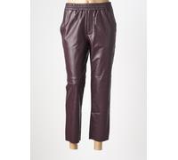 ysabel mora pantalons femme de couleur violet 42
