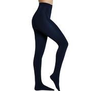YSABEL MORA - Panty polaire 300 deniers, bleu marine, L