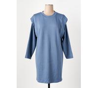 ysabel mora robes femme de couleur bleu