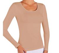 Ysabel Mora - Camiseta básica Manga Larga Nude