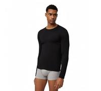 Maillot de Corps Thermique Noir à Manches Longues