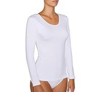 Ysabel Mora Maillot de corps thermique blanc à manches longues