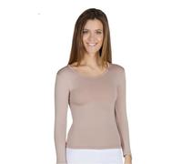 Ysabel Mora - TÉRMICO Camiseta Interior Manga Larga visón
