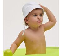 Ysabel Mora - YSABEL MORA Bonnet de Plage Bebé Protection Solaire Idéal pour Protéger la Tête du Bébé du Soleil Confort et Douceur en 95% Coton et 5% Élasthanne Série
