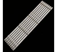 YSABVCP Bande de rétroéclairage LED 8/40 pièces for modèles K490WDC1 A4 4708-K49WDC-A4113N01 49U750TS U49V870VKE 49U5070 49PUF6032 49DL4012N(40pcs (5TV))