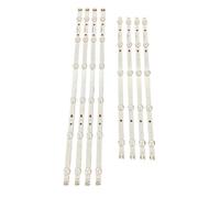 YSABVCP Bande de rétroéclairage LED compatible Fit For Samsung UE46H6203AW UE46H6204AK UE46H6233AK UE46H6273AS UE46H6273SS UN46EH5000M UN46EH5300M UN46FH5005F(Kit 8pcs For 1 TV)