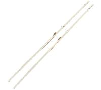 YSABVCP Bande de rétroéclairage LED for Samsung UE43NU7025 UE43NU7190U UE43NU7025K UE43RU7100 UE43RU7200 UE43NU7125K UE43RU7190U UE43NU7092U(4 PCS for 2 TV)