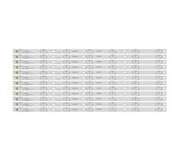 YSABVCP Bande de rétroéclairage LED for téléviseurs 65 Pouces (006 P1K3507B, 65UC6306, 65UC6406, U65P6046, 65S401, 65S403, 65S405, 65S423, 65D2900, LVU650SS0, 65US6016)