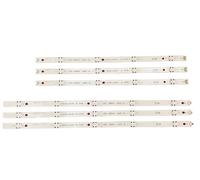 YSABVCP Bande LED 6 pièces for 49UJ701V LED Compatible Fit for Array 49LJ61/UJ65 49LH61 49UJ65 AB 49UJ651V 49LJ614V 49UJ650 49UJ635 HC490DGG-ABSR2-A14X(2 Kit for 2 TV)