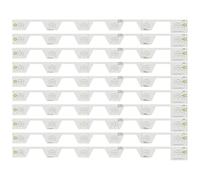 YSABVCP Bande LED Compatible Fit for Thomson 55FA3203 55FA3213 55UA6406 4C-LB5506-HR1 YH1 55HR330M06A1 TMT_55E5800_10X6 B55A858U D55A561U B55A658U