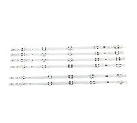 YSABVCP Bande LED for D49U297N4CW D49F286B4CW, Compatible Fit for Telefunken 49HB6W62, Compatible Fit for JVC LT-49C770 TV 490DRT VNB A/B-Type 49HE4000 TV 49L3753DB 49U6763DG(10 Kit for 10 TV)