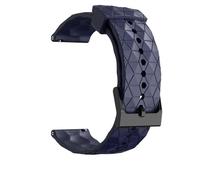 YSABVCP Bracelet de 20 mm for Samsung Galaxy Watch Active 2 40 mm 44 mm, bracelet en silicone for montre connectée Fit For Galaxy 3 41 mm/42 mm/Gear S2 Sport(Navyblue)
