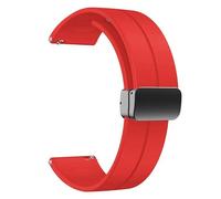 YSABVCP Bracelet de montre connectée Fit For Mibro C3 C2 en silicone, 20 mm/22 mm, à dégagement rapide, compatible avec Fit For Mibro Lite2/X1/A1/A2/T2(Red,20mm)