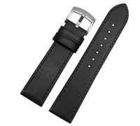 YSABVCP Bracelet de Montre en Cuir véritable, adapté Fit for Fit for Armani Ar1692 1694 1732 1733 1737 1809, étanche et résistant Fit for la Sueur, Accessoires 20mm 22mm(Black-Steel,20mm)