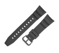 YSABVCP Bracelet de Montre en résine, adapté for Casio SGW-100 200 3157 série Prg110, Interface Concave, Accessoires Fit for Boucle ardillon(Black-Black-K5)
