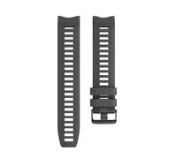 YSABVCP Bracelet de rechange en silicone for montre connectée Fit For Garmin Instinct, largeur 22 mm, for l'extérieur(Graphite)