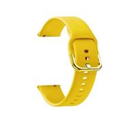 YSABVCP Bracelet de sport en Silicone for montre connectée Fit For Mibro C3, 20mm 22mm, adapté for Mibro Lite 2/T2/A1 A2/X1/Lite/C2(Yellow,20mm)