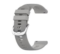 YSABVCP Bracelet en silicone 22 mm, 20 mm, 18 mm, compatible Fit For les montres Fit For Garmin Forerunner 255, 255S, Music 245, 55, Venu 2 Plus 2S, Vivoactive 4, 3, 4S(Lightgrey,20mm)