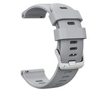 YSABVCP Bracelet en silicone de 22 mm for montre connectée Fit For Garmin Active, compatible Fit For Samsung Galaxy Watch 3/S3(Gray)