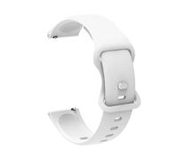 YSABVCP Bracelet en silicone for montre Fit For Garmin Forerunner 265 255 245, 20 mm, 22 mm, compatible Fit For Garmin Vivoactive 5, 3, 4, Venu 3, 2, 2 Plus, Sq 2(White,20mm)