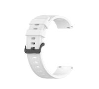 YSABVCP Bracelet sport 20 mm 22 mm compatible avec Fit For COROS APEX 2 Pro/APEX 42 mm 46 mm/APEX Pro, bracelet en silicone compatible avec montre connectée Fit For COROS PACE 3 2(White,22mm)