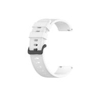 YSABVCP Bracelet sport 20 mm 22 mm compatible Fit For les montres Fit For Polar Vantage M M2/Grit X Pro en silicone, compatible Fit For les montres Fit For Polar Pacer/Ignite 3 2/Unite(White,20mm)