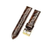 YSABVCP Convient for DW Daniel Hommes Femmes 14 16 18 20 22 mm Dégagement rapide Étanche Résistant à la transpiration Souple Accessoire de montre(Brown(ZJ)-Golden-K1,22mm)