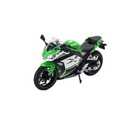 YSAEDATY 1/12 Kawasaki Ninja 250 Moto Modèle Jouet Voiture Collection Automobile Amortisseur Moto Tout-Terrain