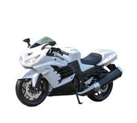 YSAEDATY 1:12 Kawasaki Ninja ZX-14R Alliage Modèle De Moto De Course Simulation Moulage sous Pression en Métal Moto De Rue