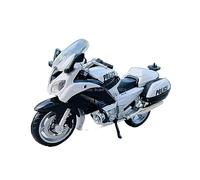 YSAEDATY 1:18 BMW Yamaha R1200 RT Police Moto Série Silvado Original Autorisé Simulation Alliage Moto