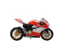YSAEDATY 1:18 Ducati 1199 Superleggra Simulation de modèle de moto en métal moulé sous pression Moto de route