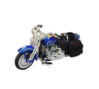 YSAEDATY 1:18 Harley 1999 FLSTS Heritage Springer Alliage Moto Modèle Simulation Métal Rue Moto